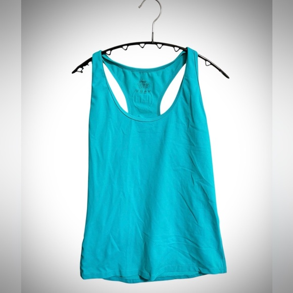 Teal Spandex Nylon Garment - Picture 2 of 3